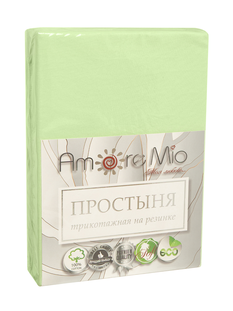 картинка Простыня Amore Mio DK QR Простыня 120*200*20 LTGR 