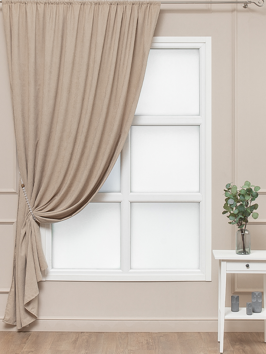 картинка Штора Amore Mio RR Canvas-428 2,0*2,6*1 светло-бежевый 