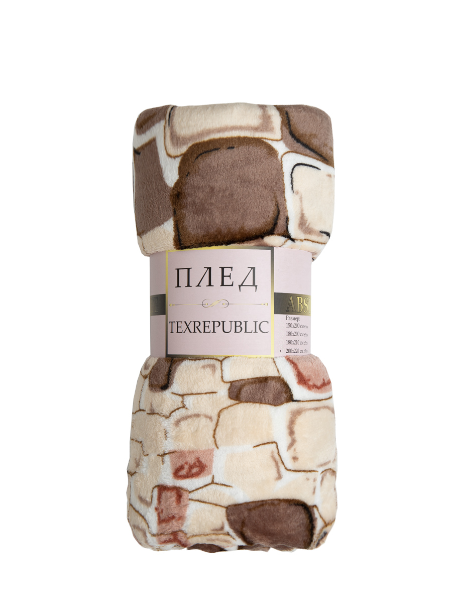 картинка Плед Texrepublic TF FN F13BR b1420 Камешки 