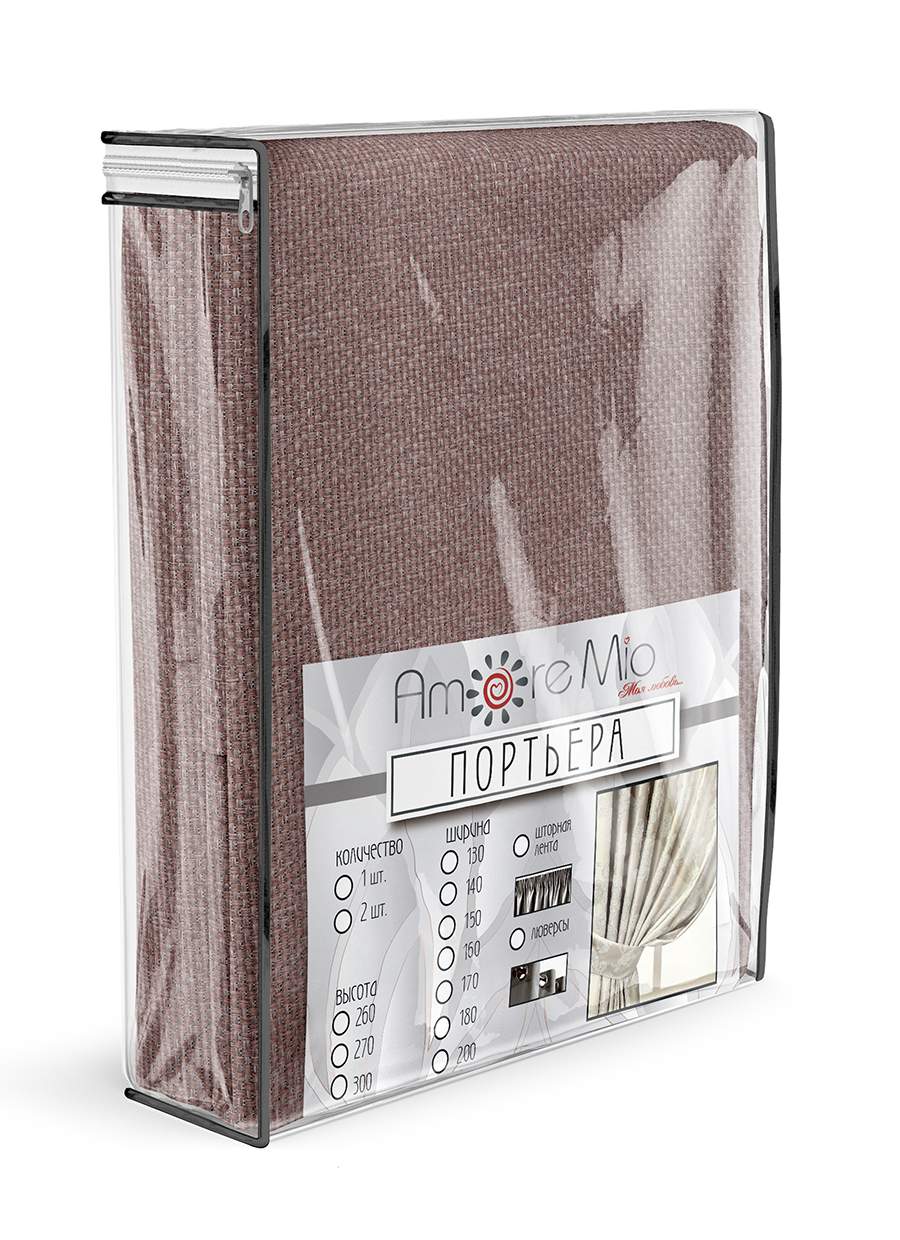 картинка Штора Amore Mio RR 104-18 1,6*2,7*1 бежевый 