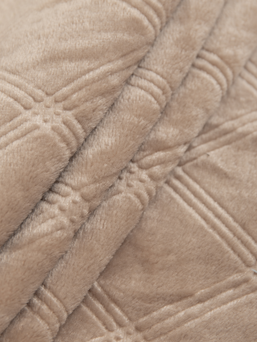 картинка Плед Texrepublic TF FNE BE-GY1 1520 c-клетка 16-1320 