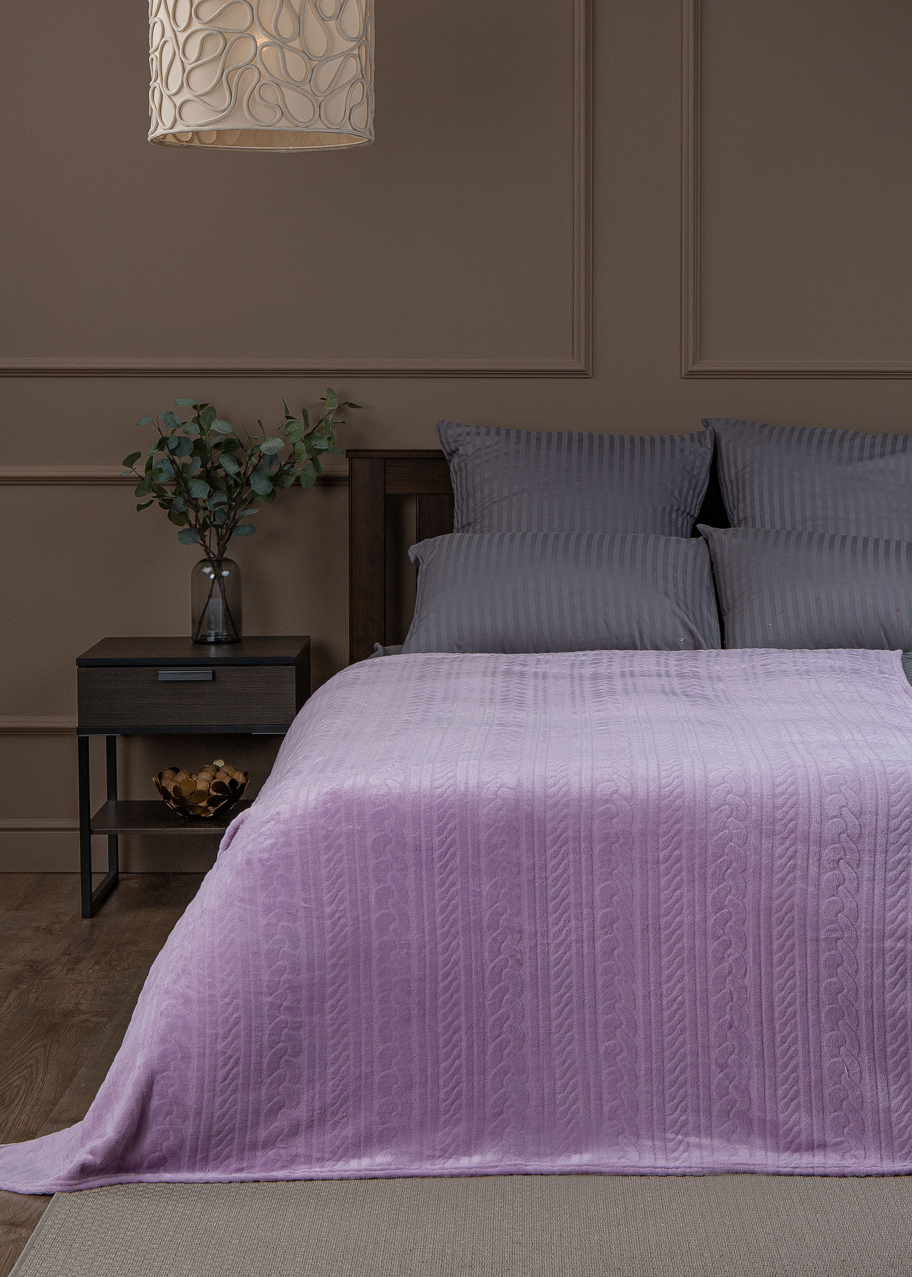 картинка Плед Texrepublic TF FNC LI 1520 p-косичка 14-3612 