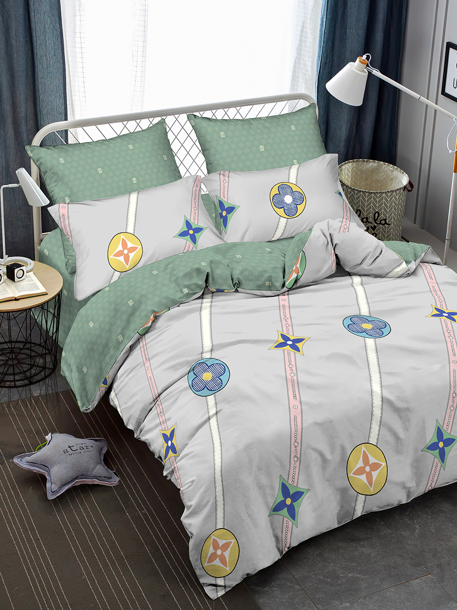 картинка Постельное бельё Aesthetic collection BZ QR zg Chic EURO 70*70 Sp 