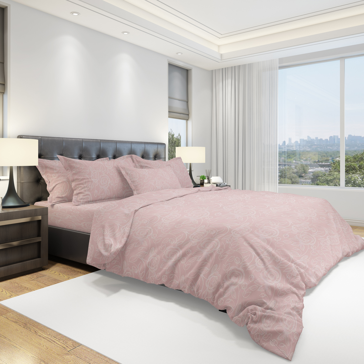 картинка Постельное бельё Amore Mio URG QR Fraction DOUBLE B a 