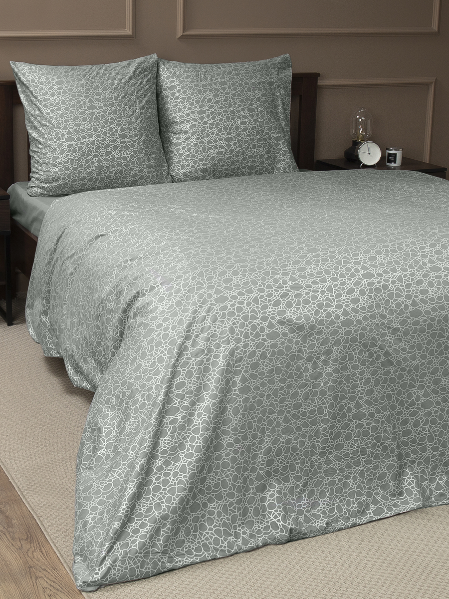 картинка Постельное бельё Amore Mio BZ QR Stone DOUBLE Msh 