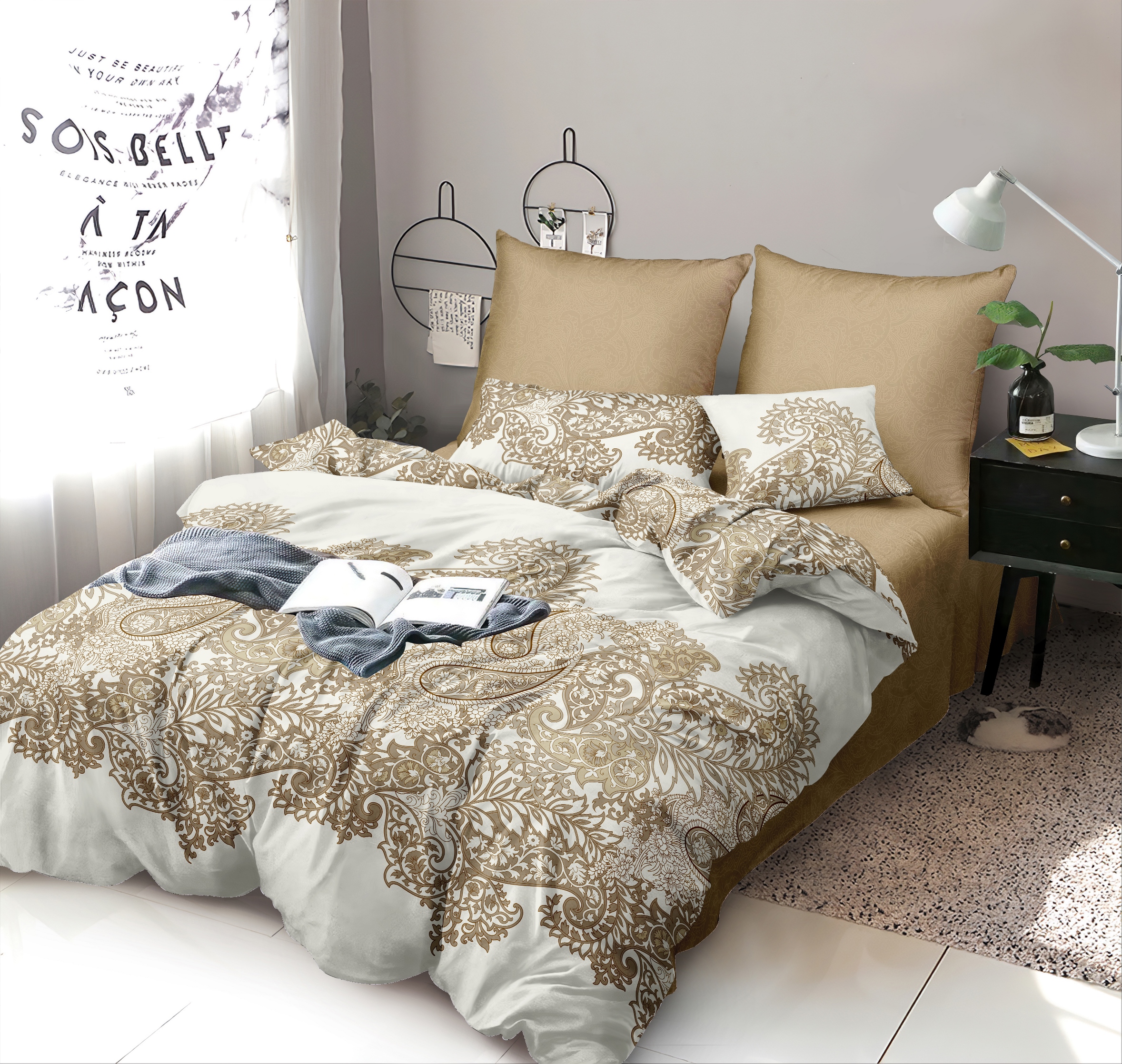 картинка Постельное бельё Amore Mio BZ QR Mississippi DOUBLE max Sp 