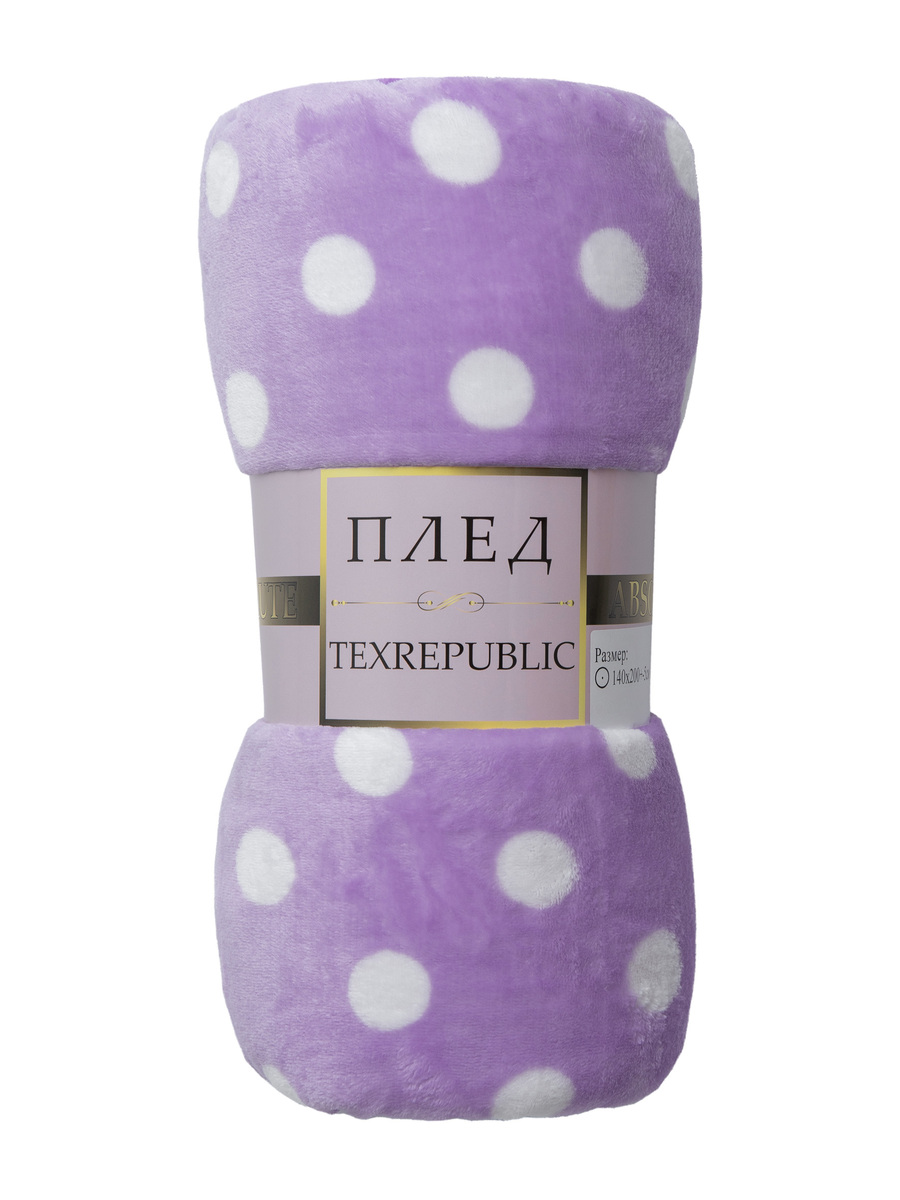 картинка Плед Texrepublic TF FN F111LI2 b1420 Горох 