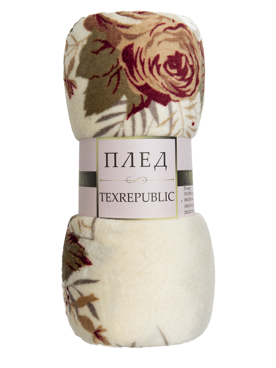 картинка Плед Texrepublic TF FN F64 b1520 Букеты роз 