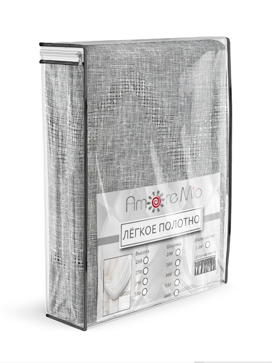 картинка Штора Amore Mio RR G2658-C5 ut 3,0*2,7*1 серый 