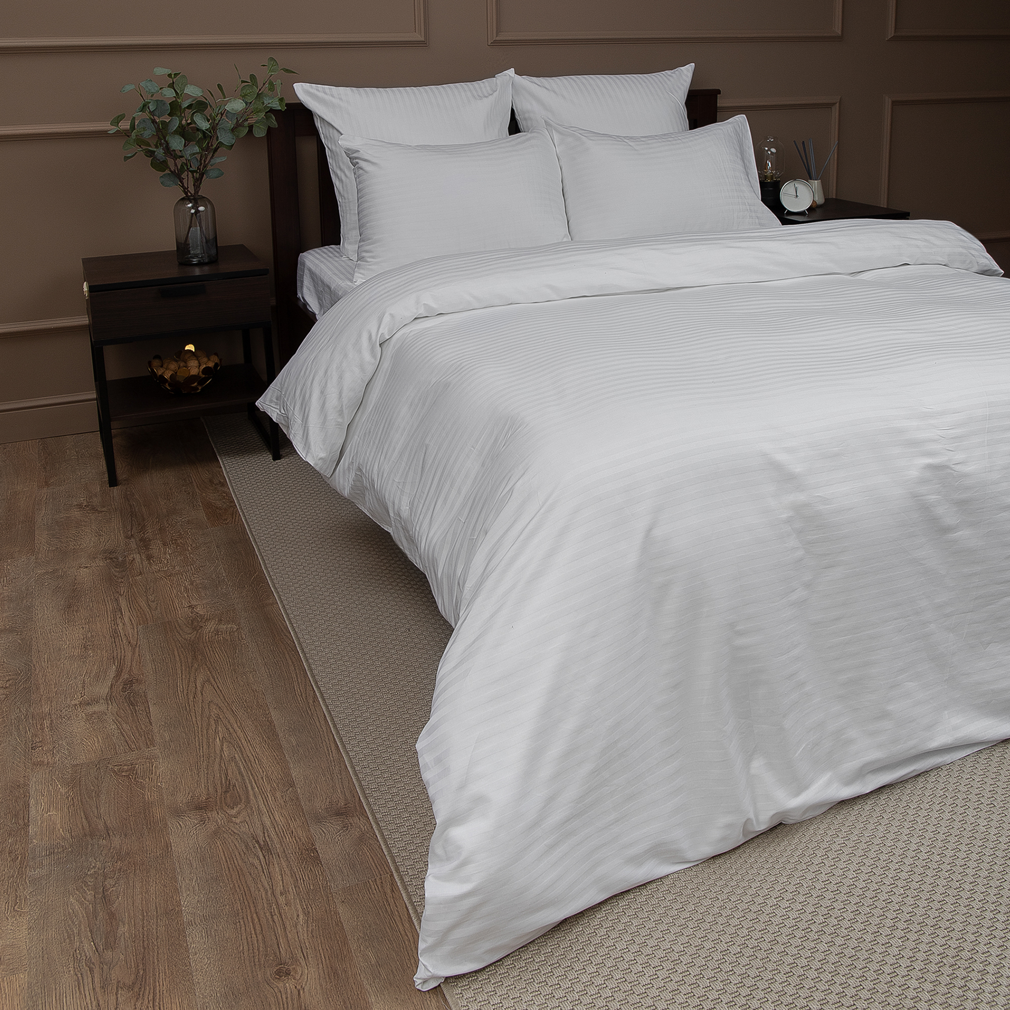 картинка Пододеяльник TexRepublic BZ QR Пододеяльник 145*215 WT Ms+ 