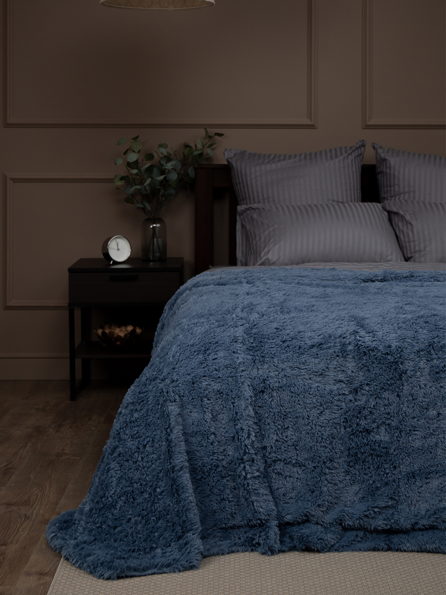 картинка Плед Buenas Noches искусст мех TF F072BL2 1622 ДВ 17-4023 