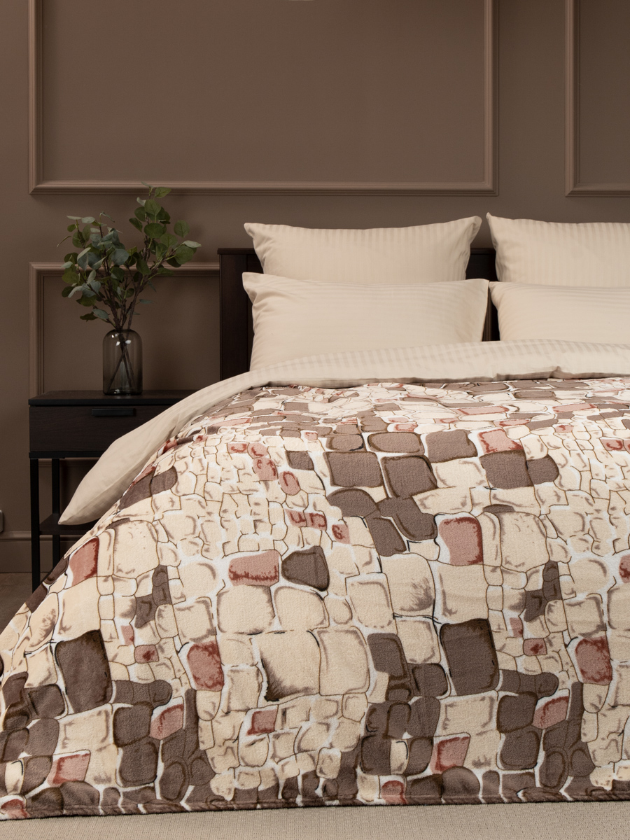 картинка Плед Texrepublic TF FN F13BR b1420 Камешки 