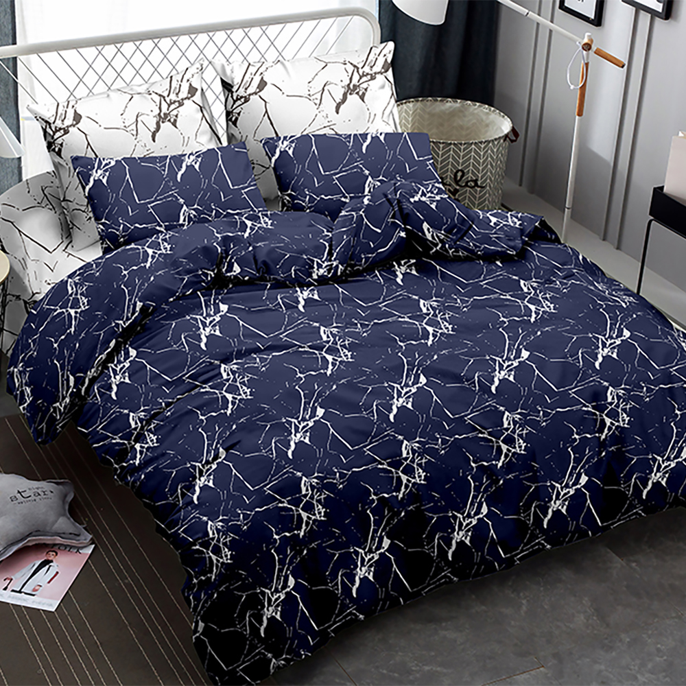 картинка Постельное бельё Amore Mio BZ QR Marble EURO LUX Sp 