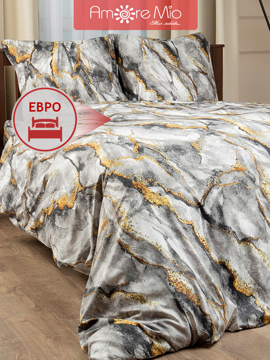 картинка Постельное бельё Amore Mio BZ Stone EURO M 