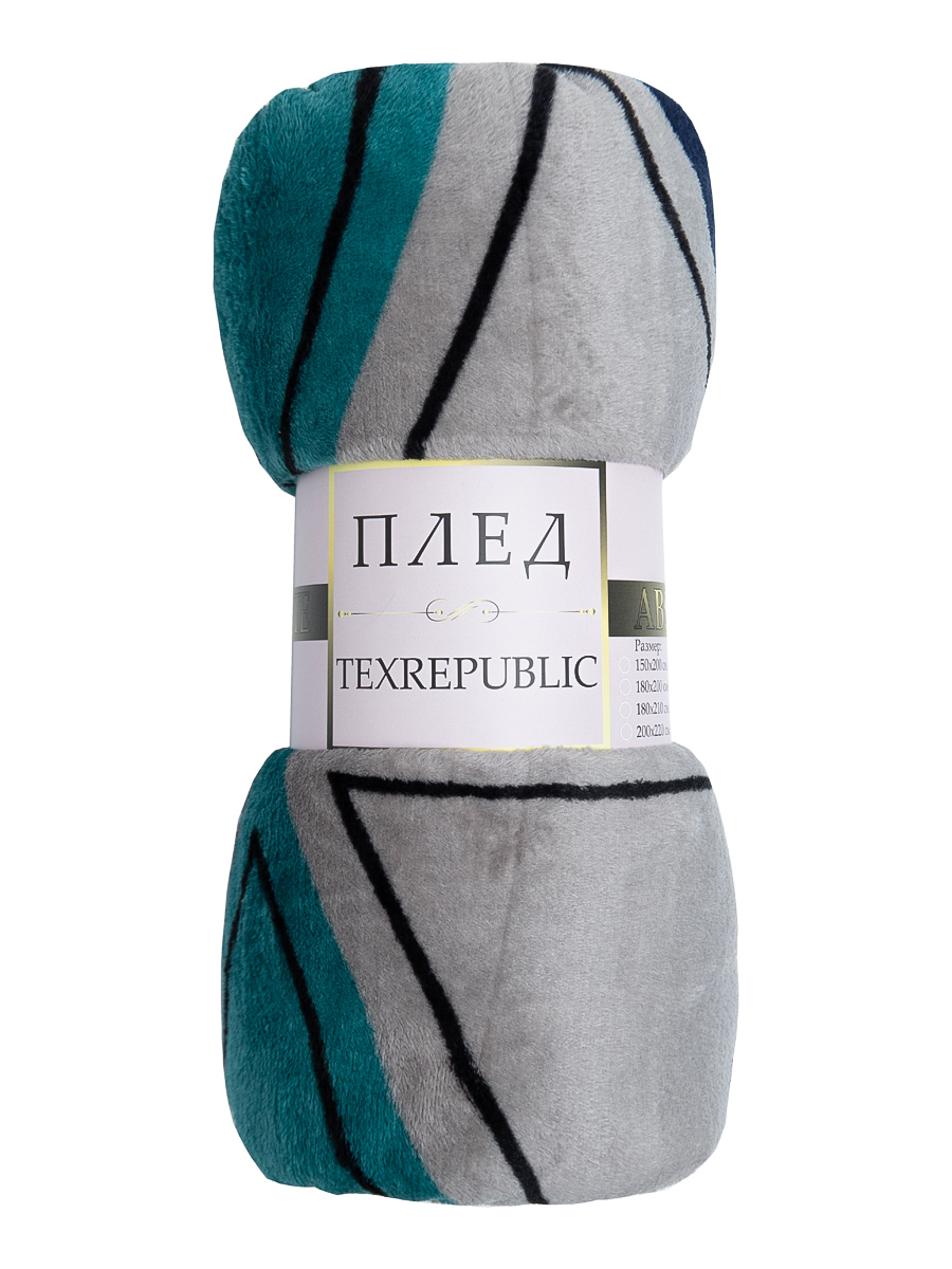картинка Плед Texrepublic TF FN F118 b1820 Треугольники 