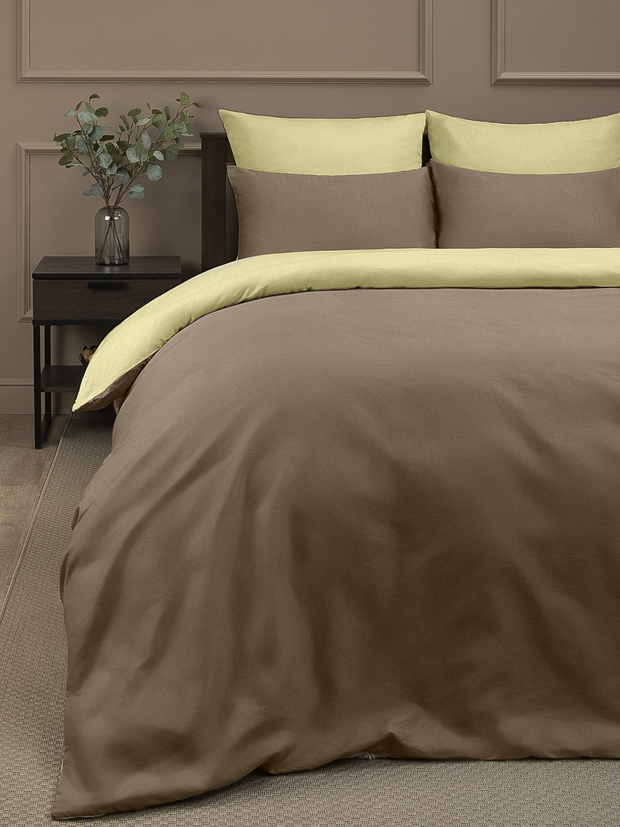 картинка Постельное бельё Amore Mio BZ QR Praline EURO LUX Sp o 