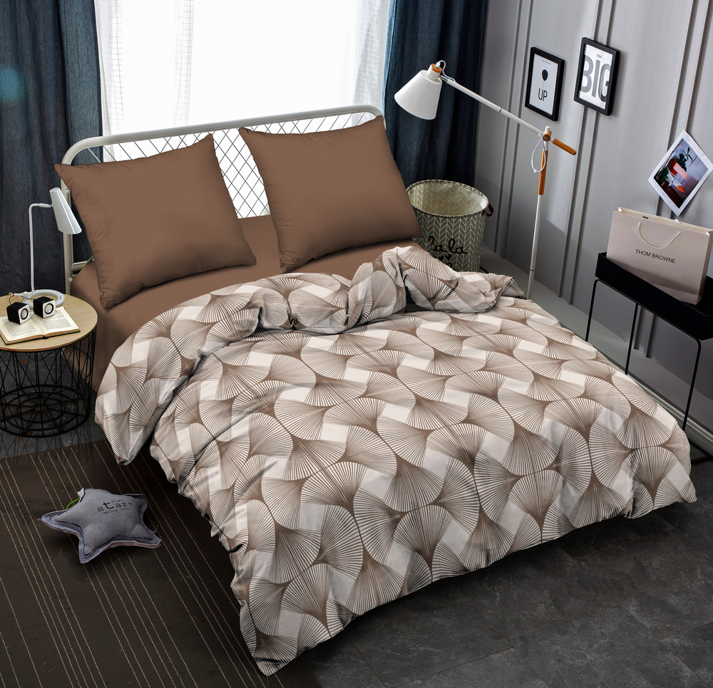 картинка Постельное бельё Vivien BZ QR Meringue DOUBLE LUX P combo vn 