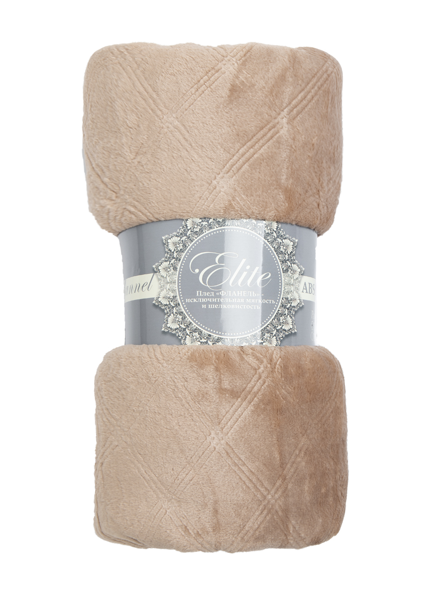 картинка Плед Texrepublic TF FNE BE-GY1 1520 c-клетка 16-1320 