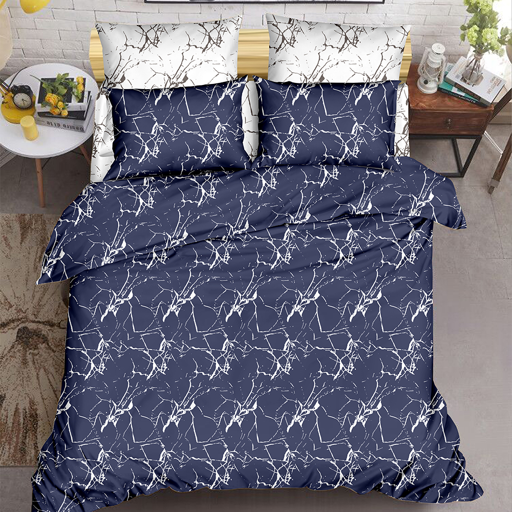 картинка Постельное бельё Amore Mio BZ QR Marble FAMILY Sp 