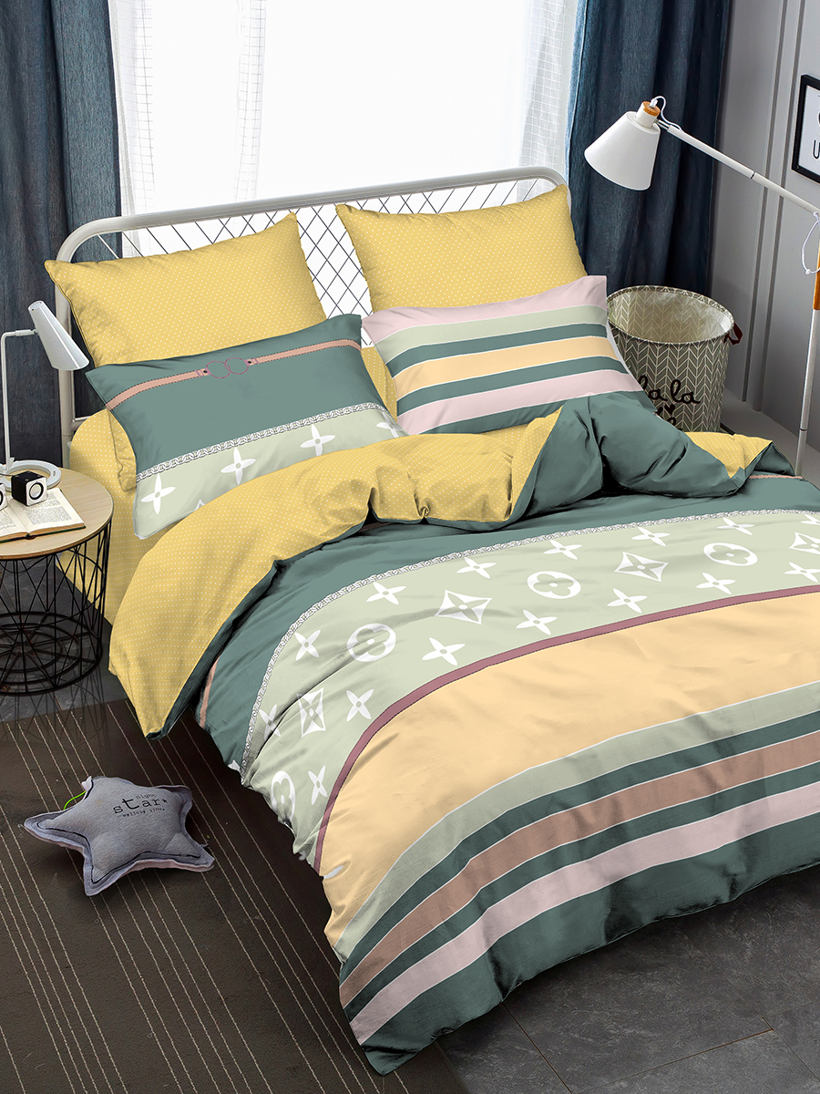 картинка Постельное бельё Aesthetic collection BZ QR zg Grand EURO 50*70 Sp 