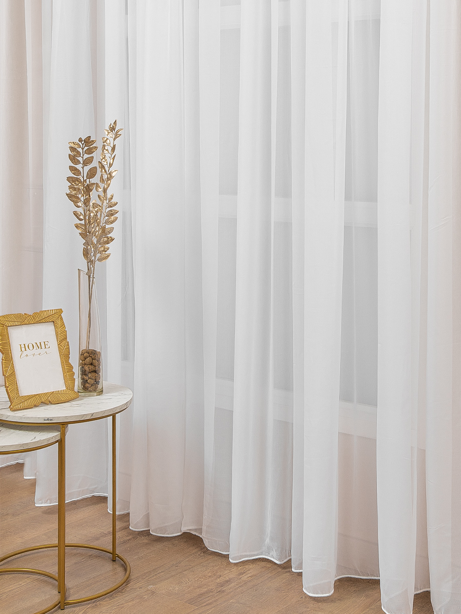 картинка Штора Amore Mio RR 6PL Crep-8704-01 ut 6,0*2,8*1 белый 