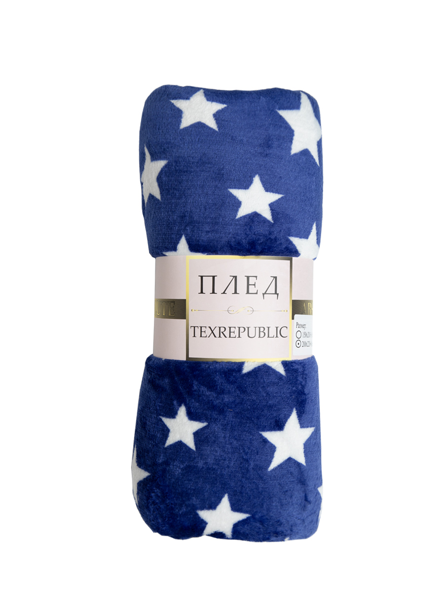 картинка Плед Texrepublic TF FN F107BL4 b1420 Звёзды 