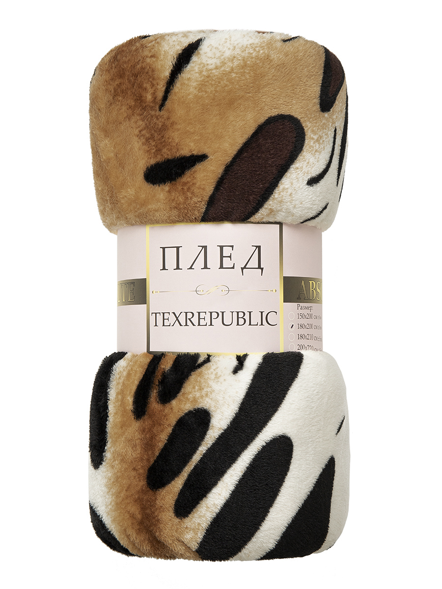 картинка Плед Texrepublic TF FN F224 b1420 Шкура разводами 