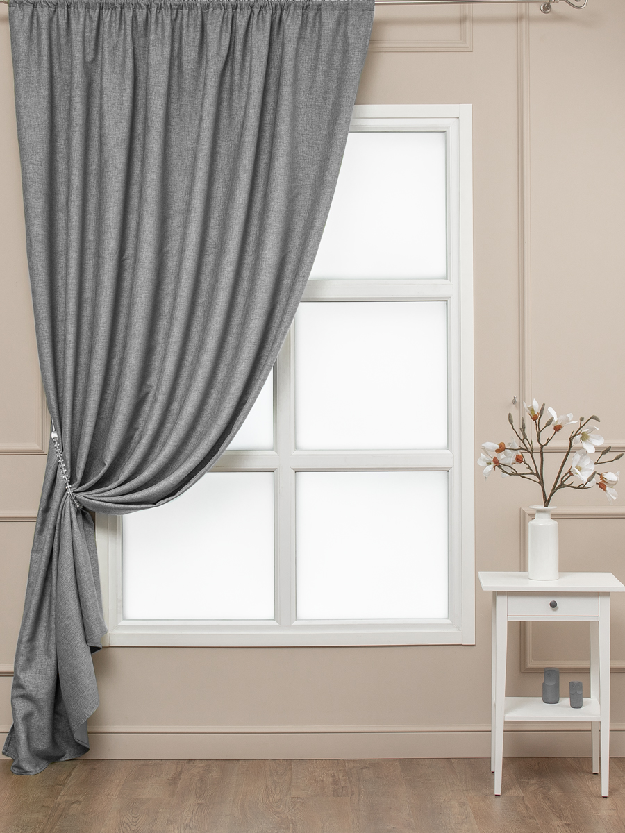 картинка Штора Amore Mio RR 102-02 2,0*2,6*1 серый 