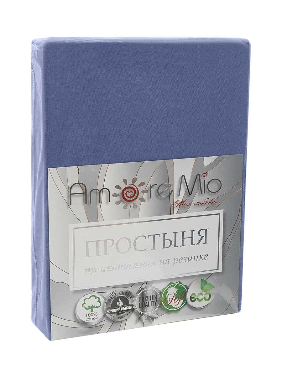 картинка Простыня Amore Mio DK QR Простыня 160*200*20 BL 