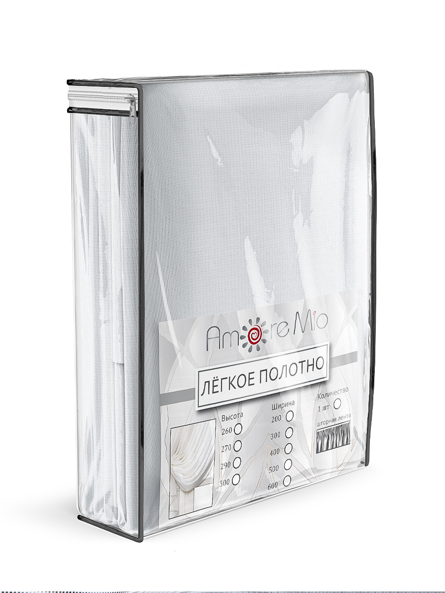 картинка Штора Amore Mio RR V-w 5,0*3,0*1 белый 