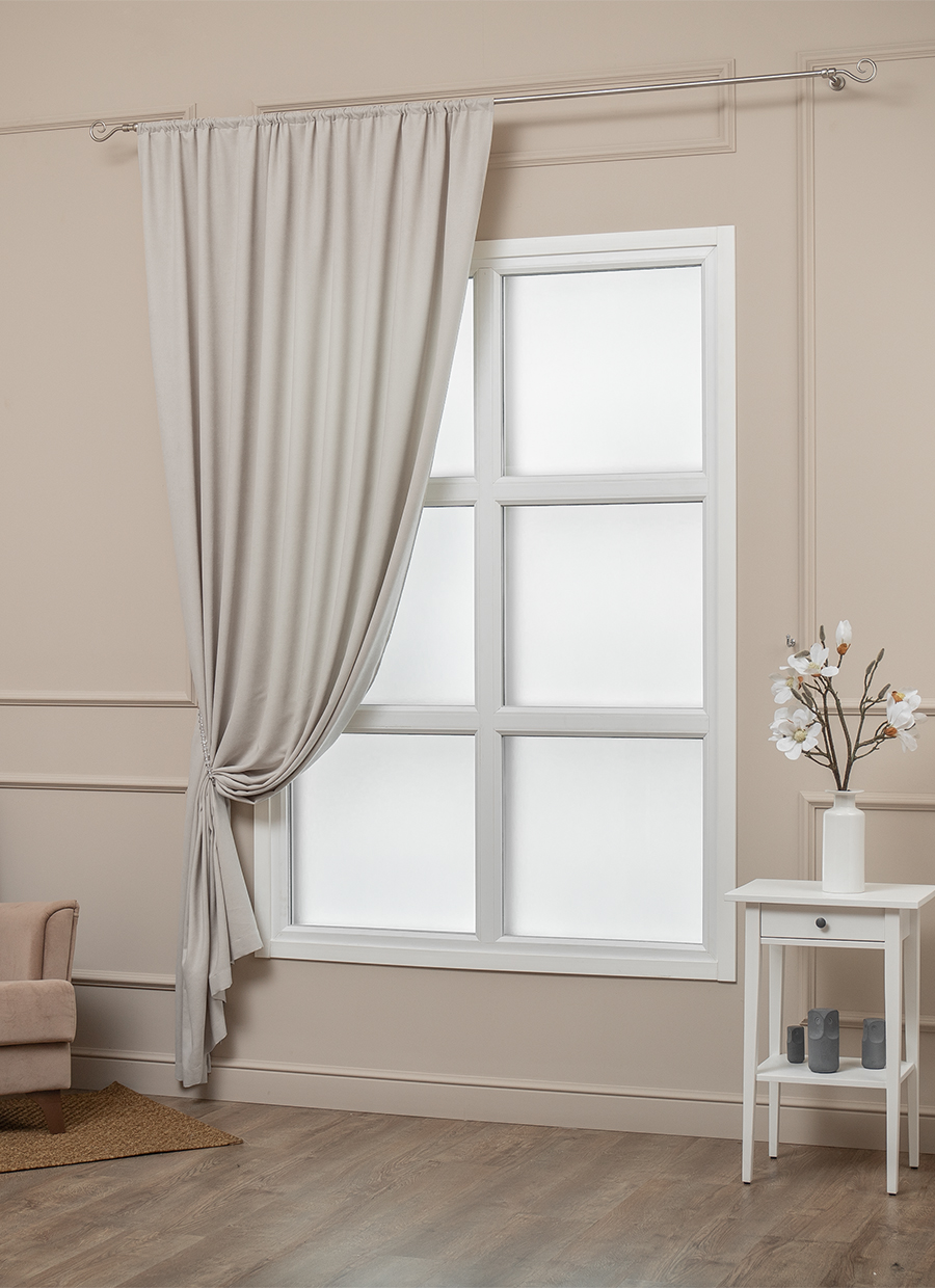 картинка Штора Amore Mio RR 318100-209 1,6*2,7*1 серо-бежевый 
