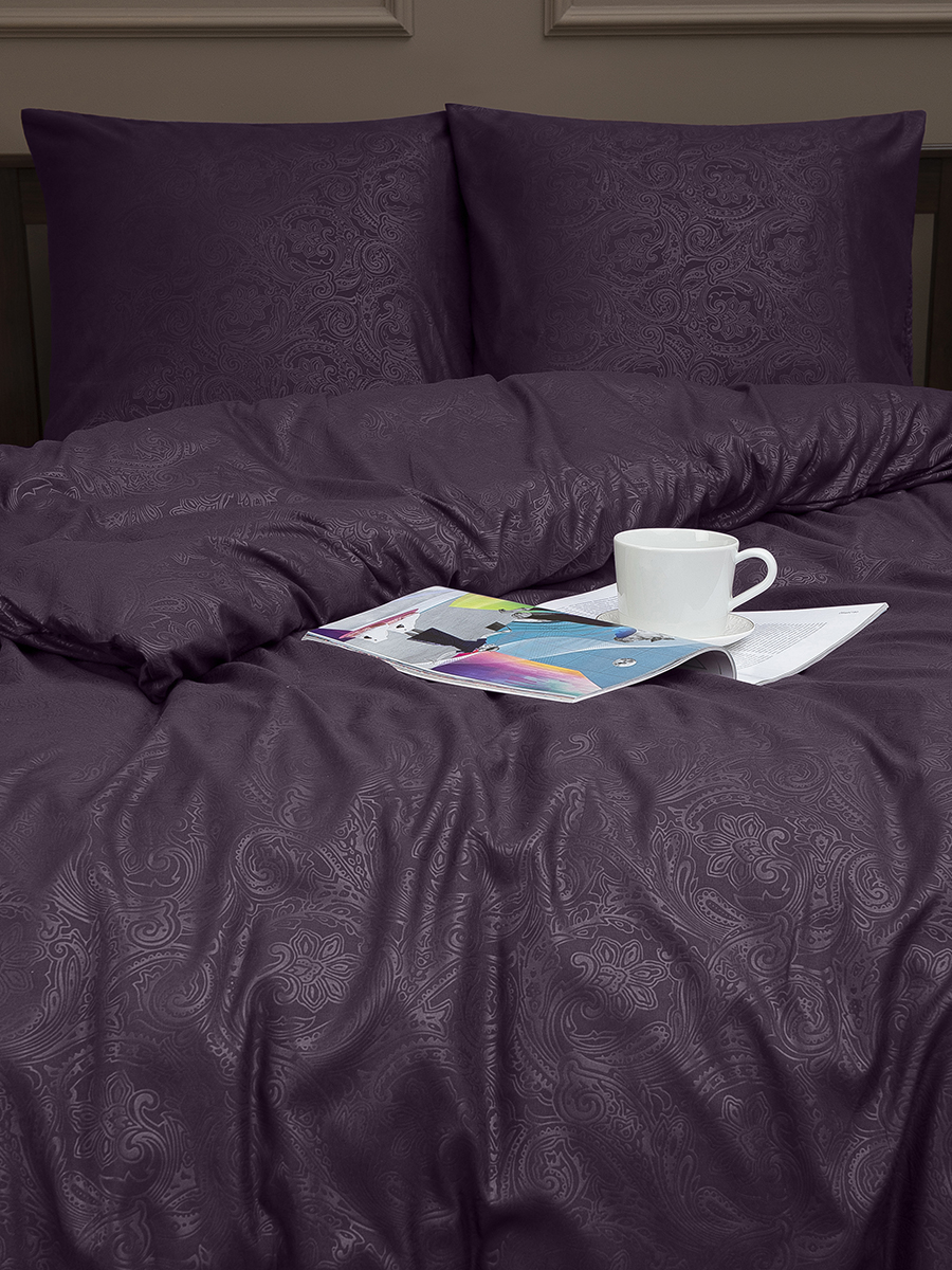 картинка Постельное бельё Amore Mio BZ QR Paisley BOR DOUBLE Mt 