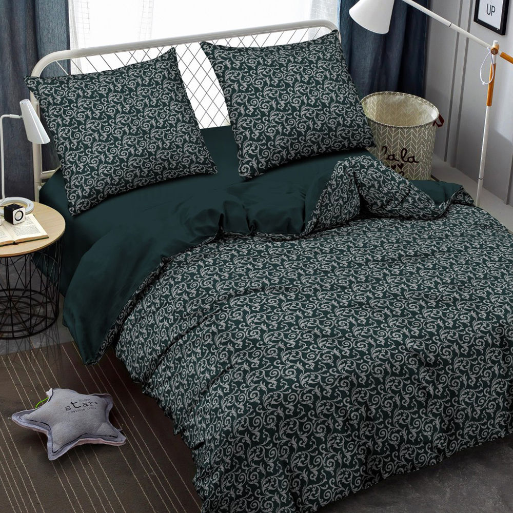 картинка Постельное бельё Amore Mio BZ QR Frost DOUBLE Msh 