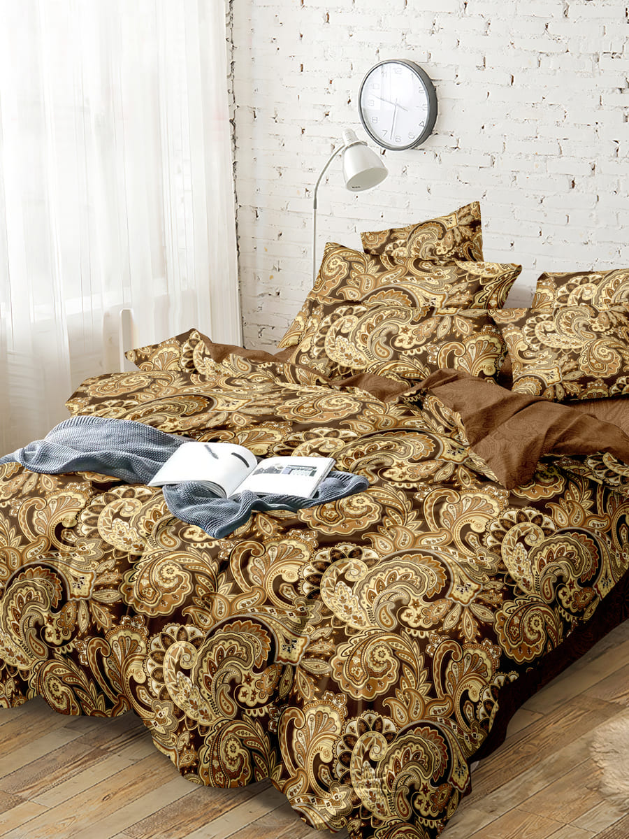 картинка Постельное бельё Amore Mio BZ QR Эллада DOUBLE max Sp h 