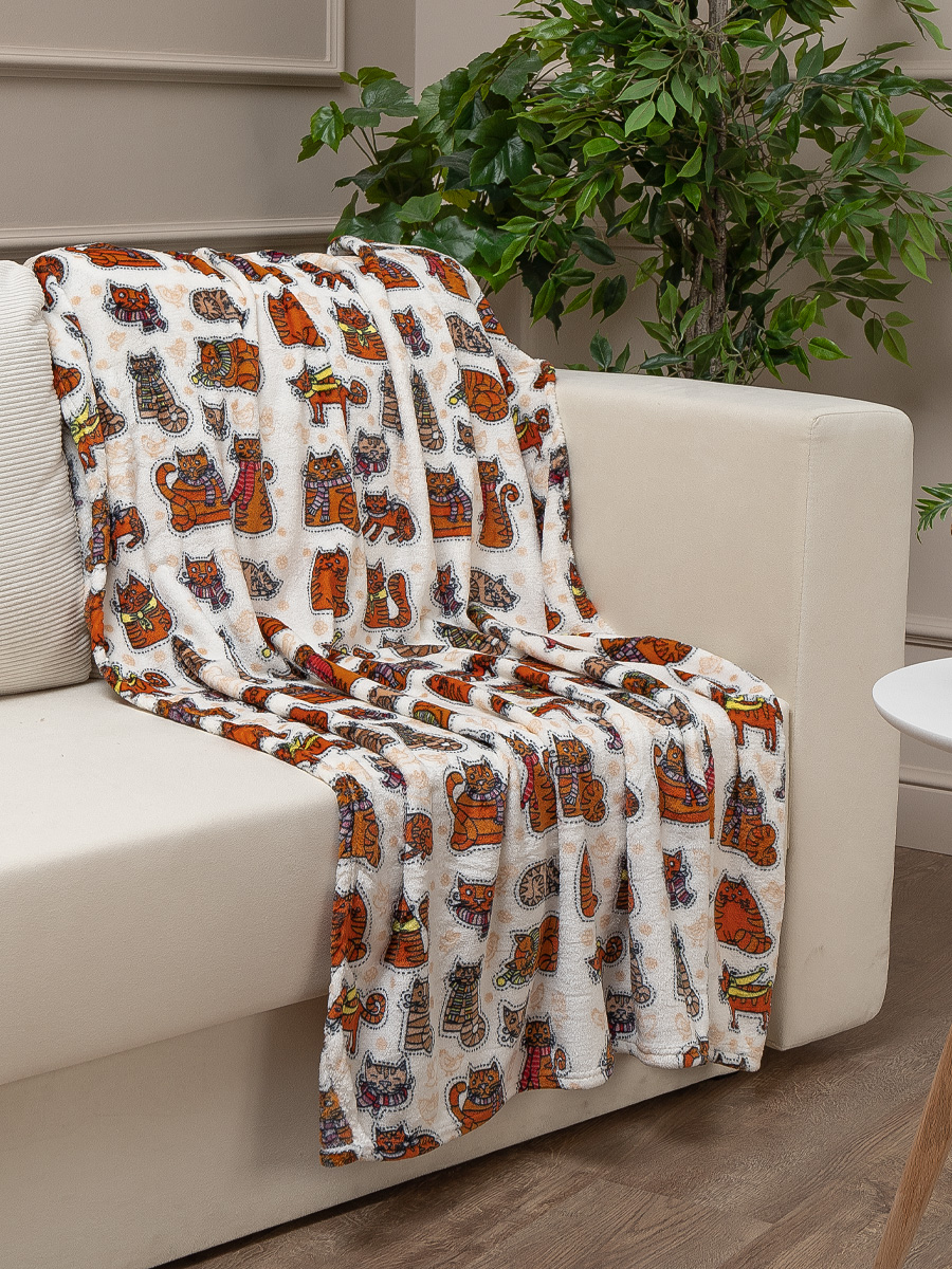 картинка Плед Texrepublic TF FN 904 1114 Коты 