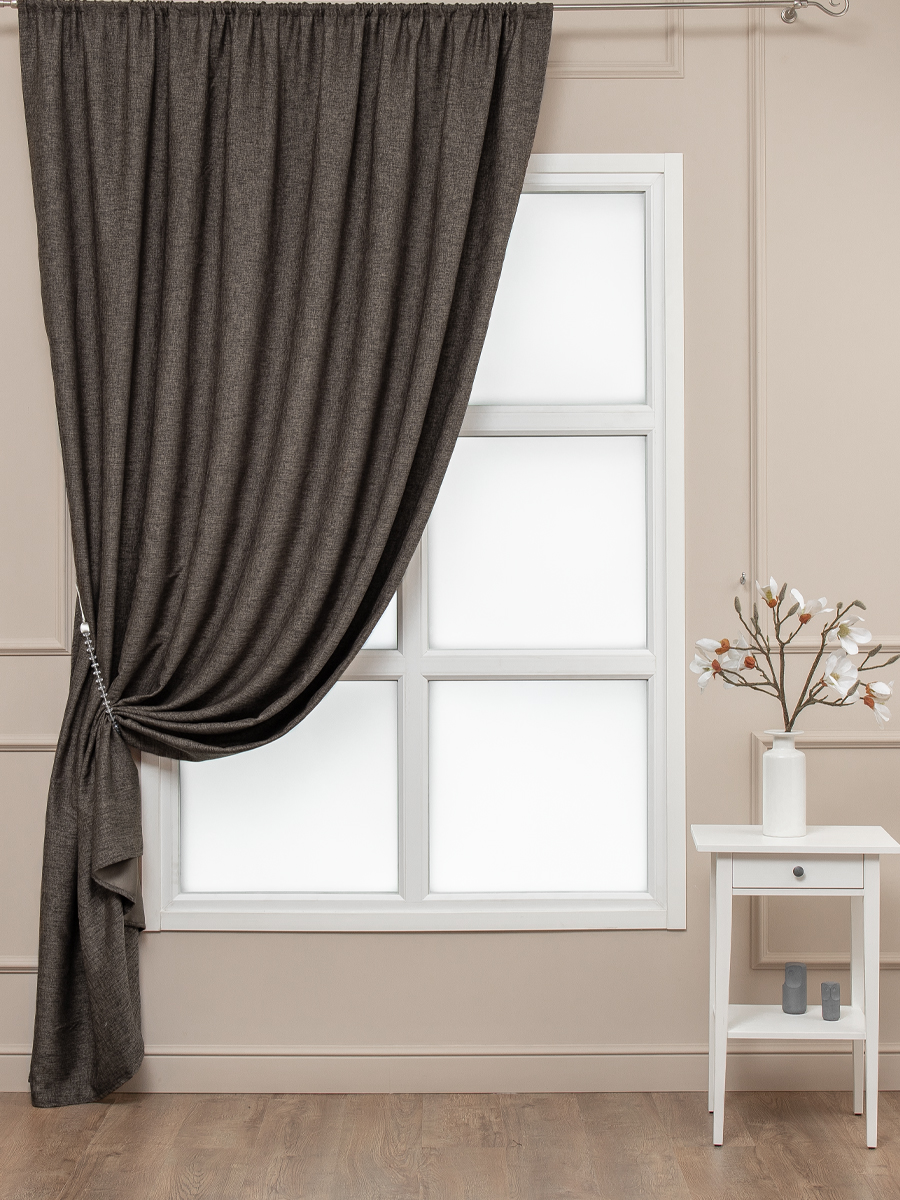 картинка Штора Amore Mio RR 4ML 102-07 2,0*2,7*1  коричневый 
