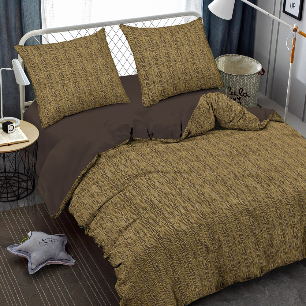 картинка Постельное бельё Amore Mio BZ QR Wood DOUBLE Msh 