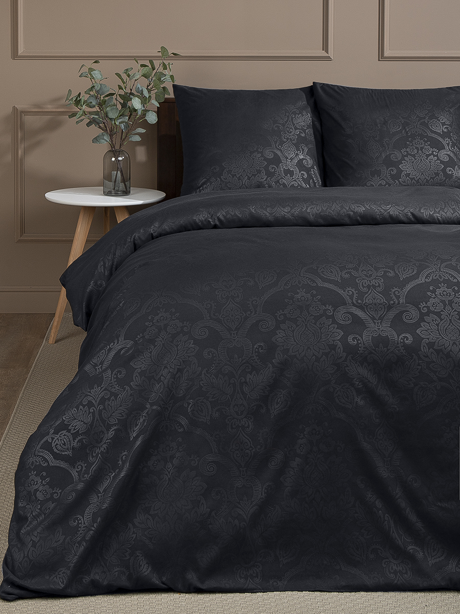 картинка Постельное бельё Amore Mio BZ QR Royal BLK DOUBLE Mt 