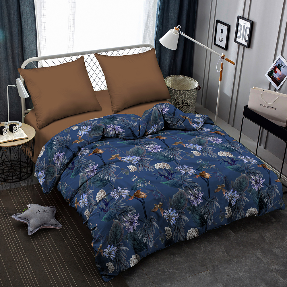 картинка Постельное бельё Amore Mio BZ QR Tropics EURO LUX P combo 
