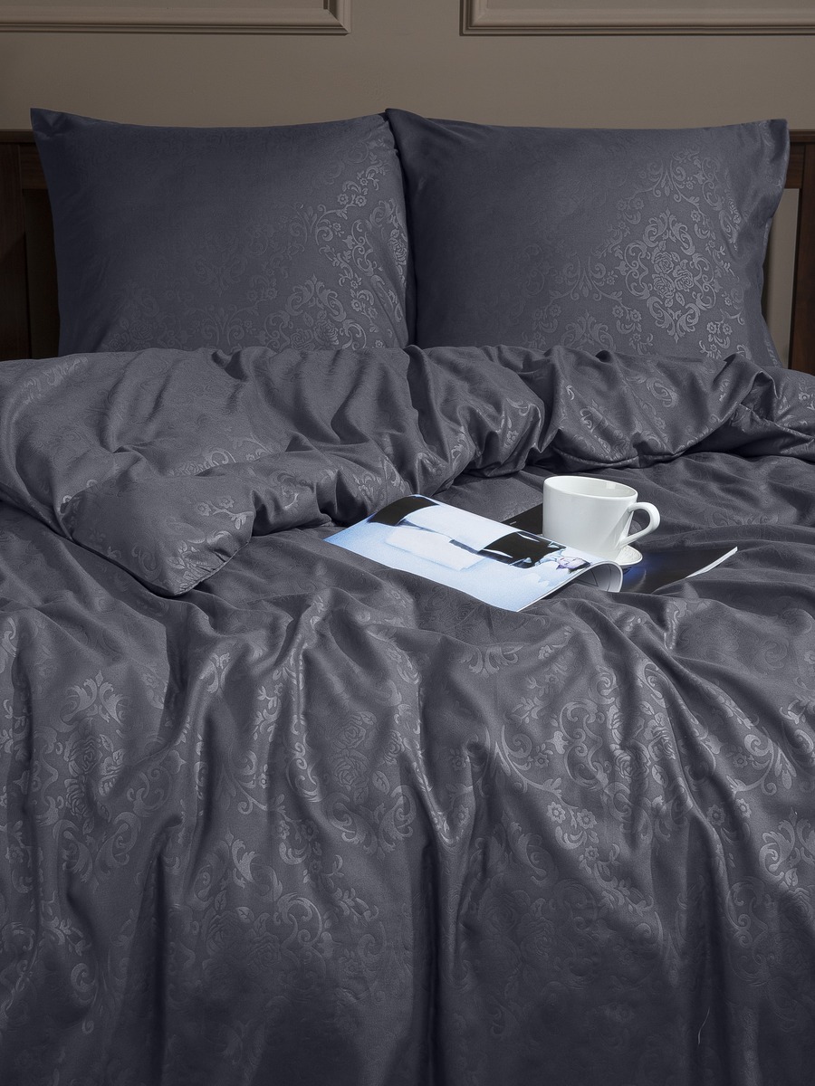 картинка Постельное бельё Eclair BZ QR a Regal GY DOUBLE 50*70 Mt 