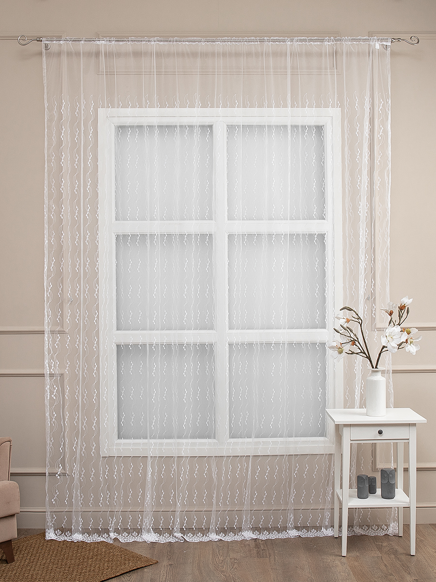 картинка Штора Amore Mio RR 908967-w 3,0*2,8*1 белый 