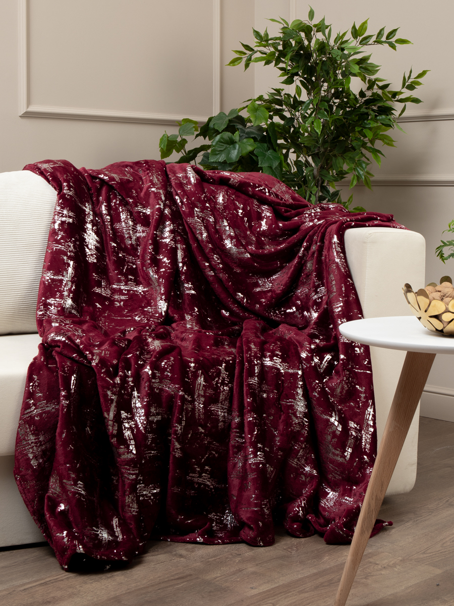 картинка Плед Texrepublic TF FNL BOR2-SL 2022 19-1652 s-мазки 