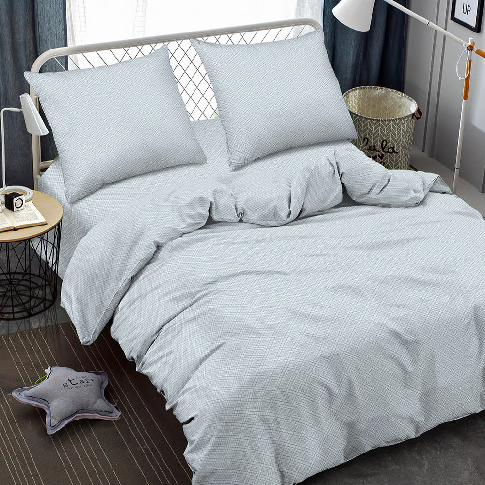 картинка Постельное бельё Amore Mio BZ QR Cross BL EURO Mt 