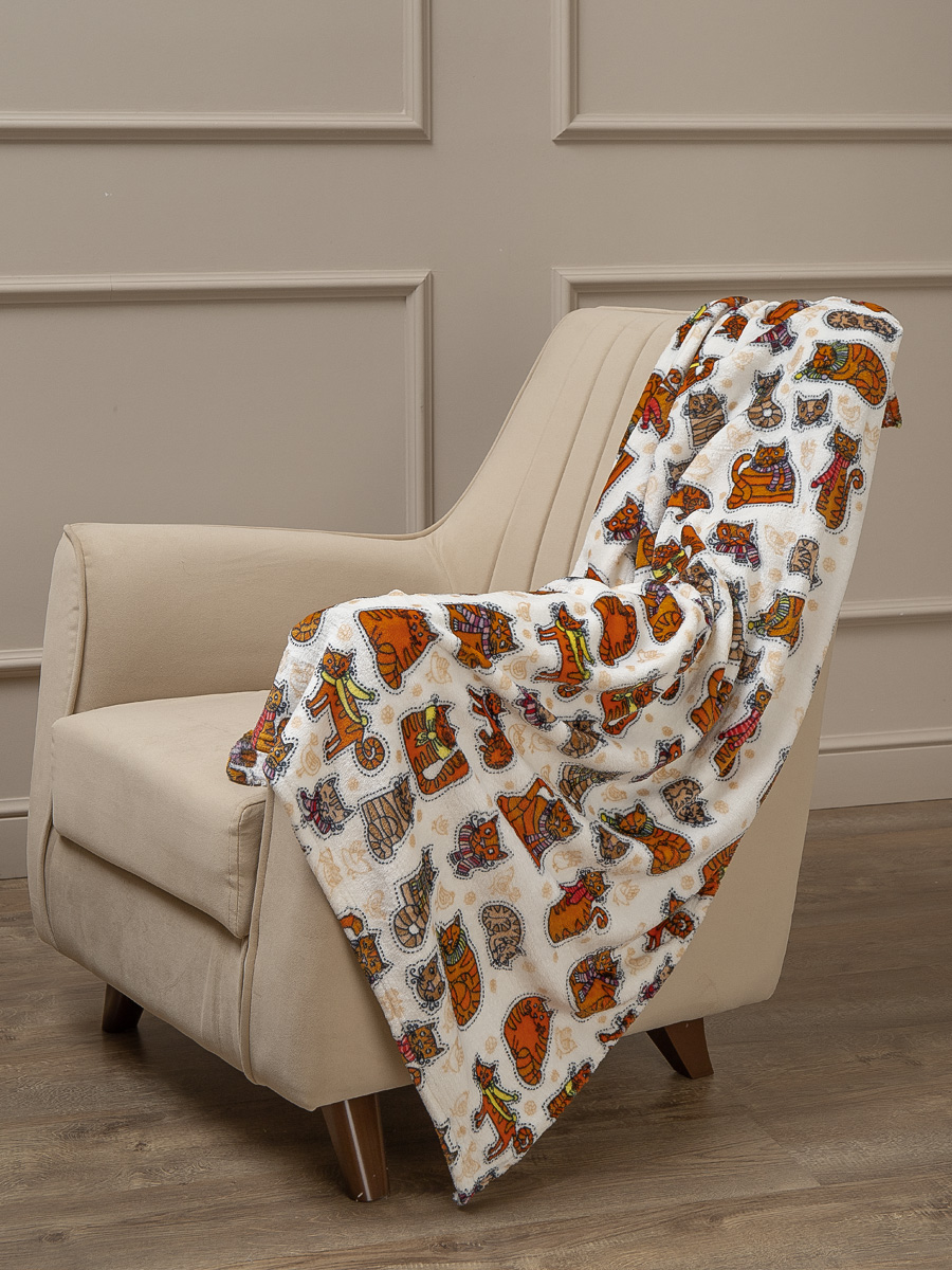 картинка Плед Texrepublic TF FN 904 1114 Коты 